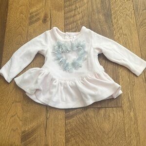 Bloomie’s Baby Heart Dress Size 6M 12-16 lbs